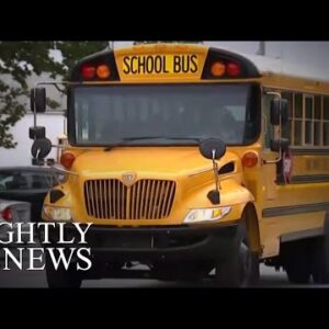 Video Captures Indiana Faculty Bus Driver Allowing Kids To Power Automotive | NBC Nightly Information