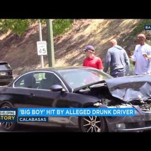Radio DJ Huge Boy rear-ended by alleged DUI driver in weird Calabasas incident